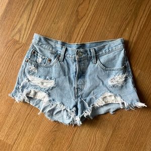 501 Levi’s Denim Shorts